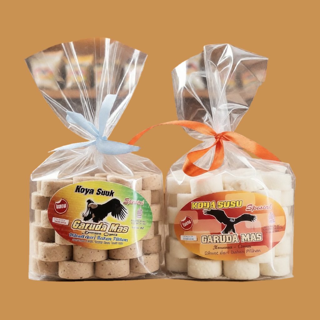 Kue Koya Manis Dan Lembut | Koya Susu | Koya Kacang