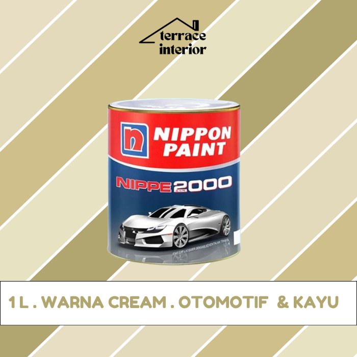 Cat Otomotif dan Kayu Nippe 2000 Warna Cream 1L