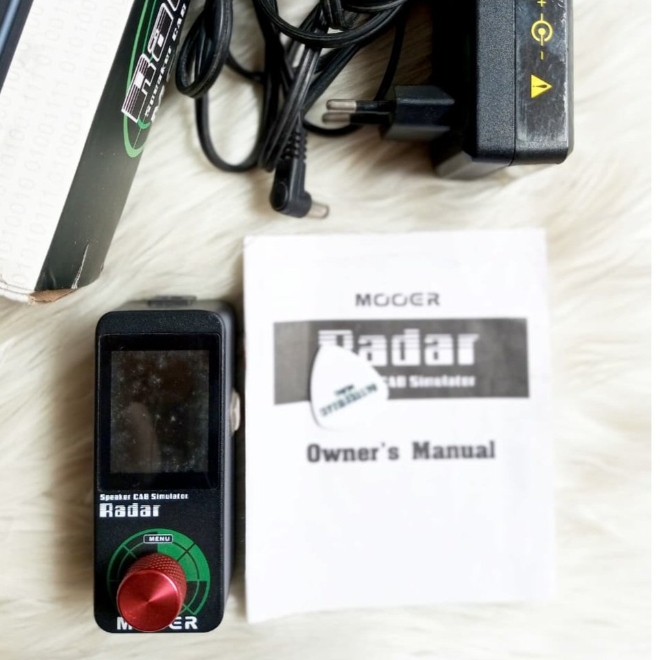 Mooer Radar Cabsim Pedal Cabinet Simulator efek gitar bass
