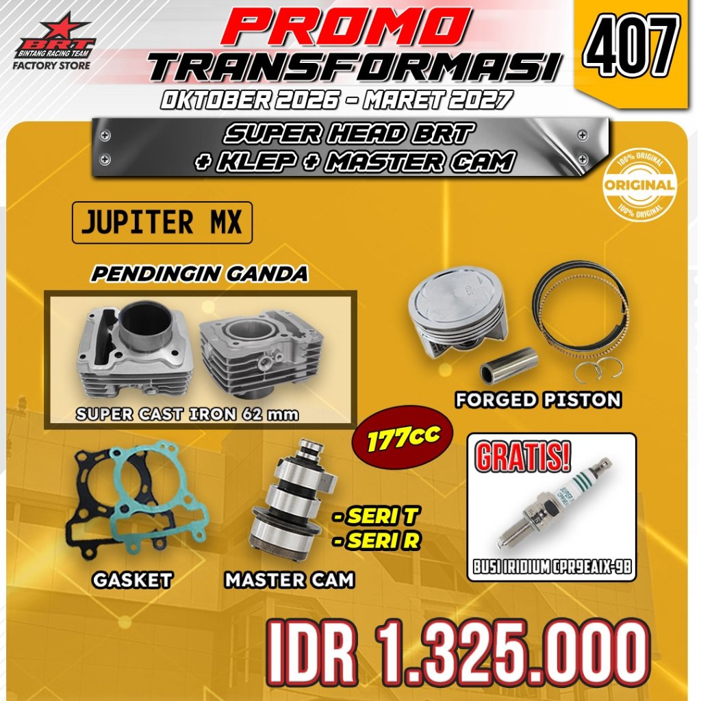 PAKET BORE UP JUPITER MX TRANSFORMASI 407