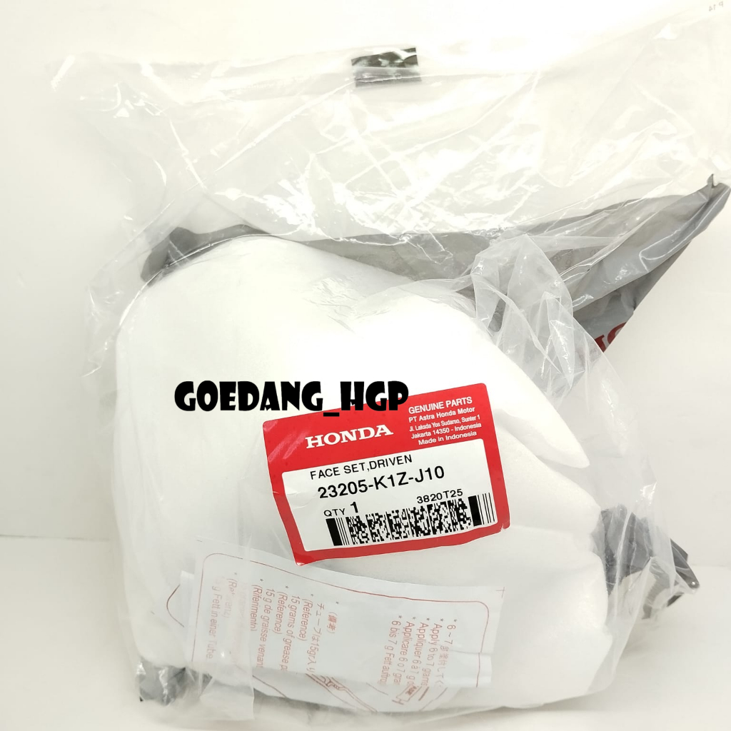 Face Set Driven Pulley Cowok PCX 160 ORI AHM 23205K1ZJ10