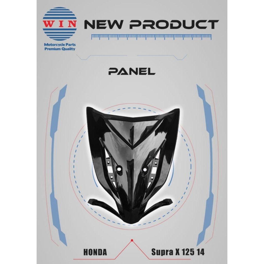 Panel Depan SupraX125 FI Win