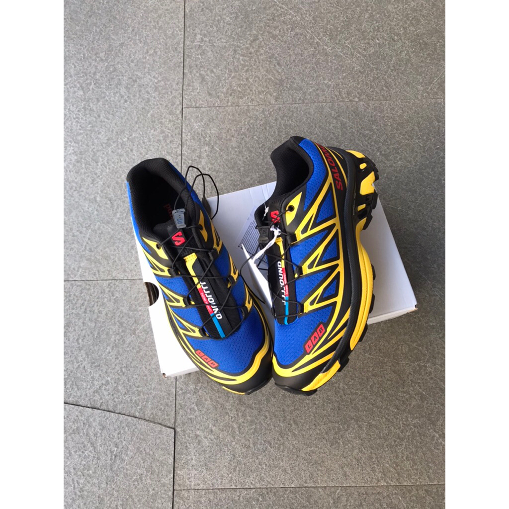 JJJJound x SALOMON XT-6 “JJJJound” Nautical Blue Lemon ORIGINAL