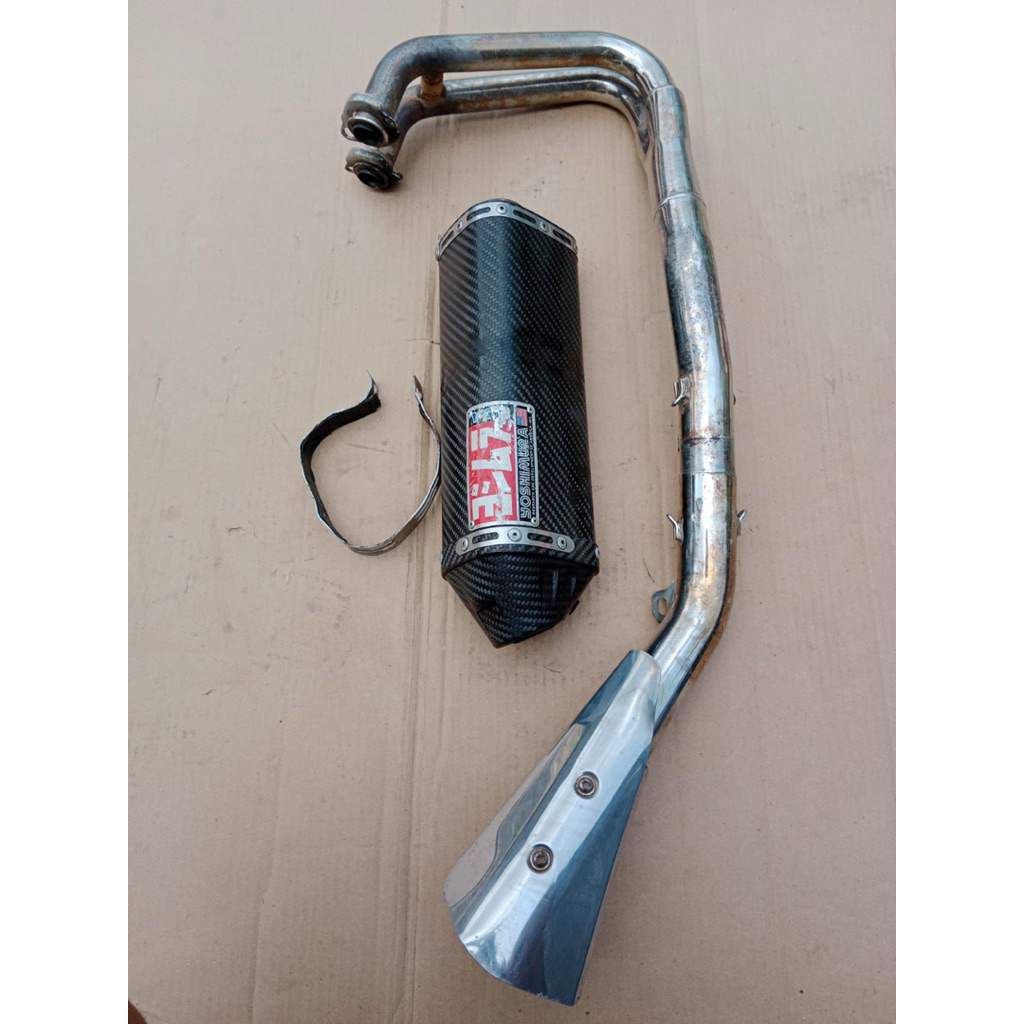 knalpot yoshimura full sistem original USA pnp ninja 250karbu/fi old