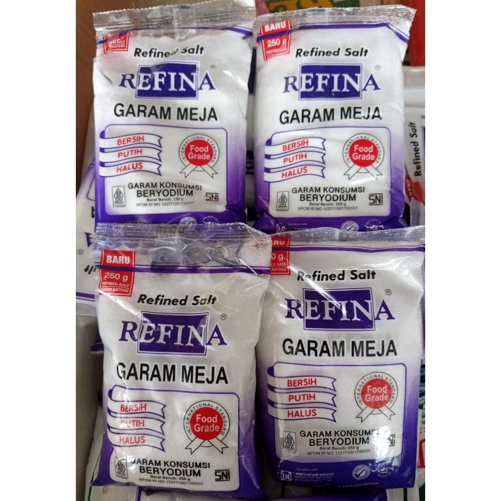 Garam Meja Refina 250 gram