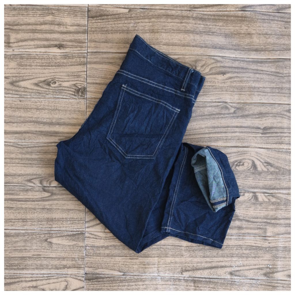 LONGPANT JEANS DENIM SLIM B.A.S.I.C 1980 SIZE-32/33 YKHR17