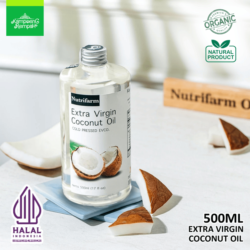 

Extra Virgin Coconut Oil / EVCO 500 ml Nutrifarm