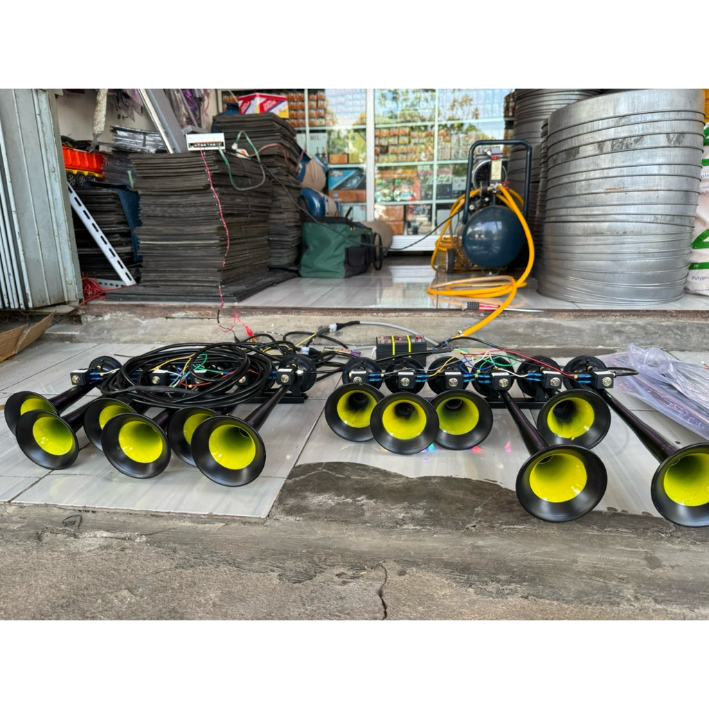 KLAKSON BASURI AJ HORN 12 CORONG, CORONG BASURI 12 NOT SET KABEL
