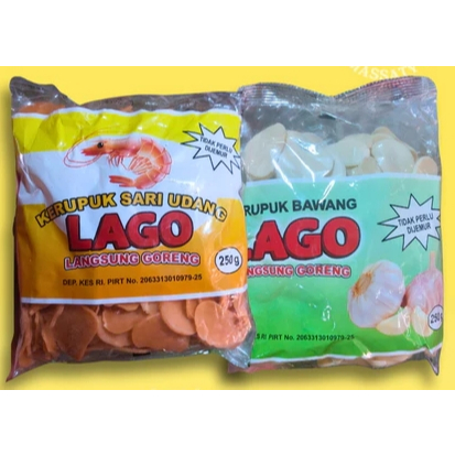 

Lago keripik udang keripik bawang/ kripik / kripsu 1kg 500gr 250gr