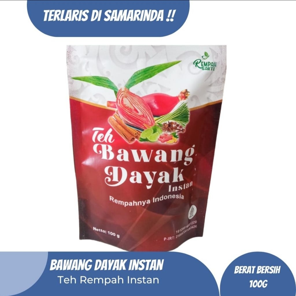 

Teh Bawang Dayak Kalimantan – Rempah Herbal Instan 100g