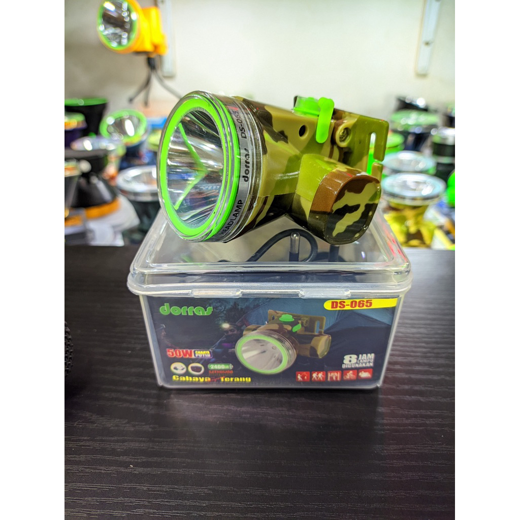DORRAS DS-065 Senter Kepala 50 Watt