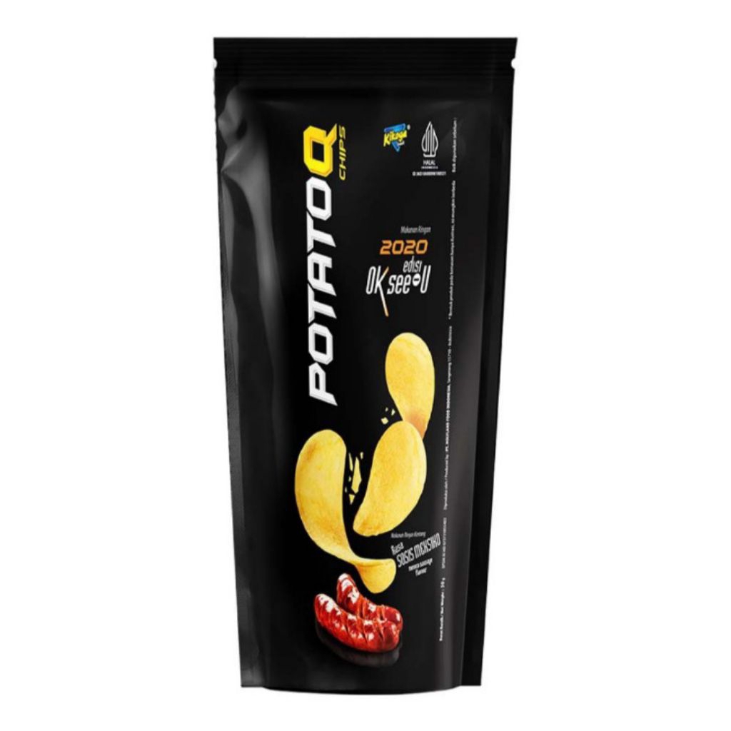 

Potato-Q Keripik Kentang Rasa Sosis Mexico 50 g