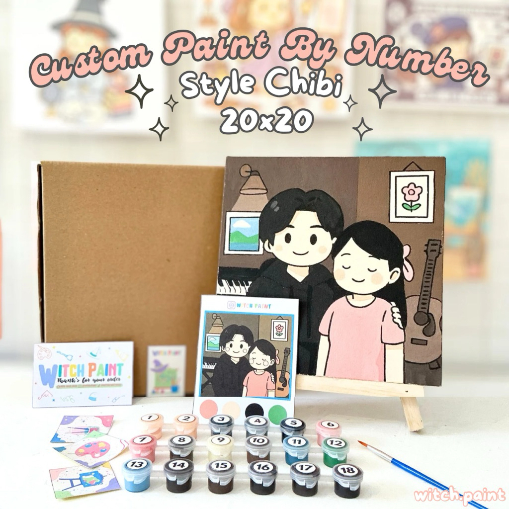

CUSTOM PAINT BY NUMBER (CHIBI)
