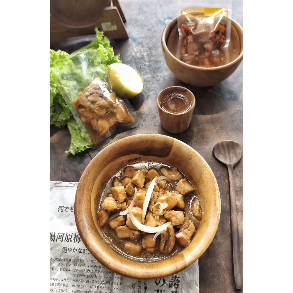 

AYAM TERIYAKI lezat, gurih, homemade, siap saji, lauk pauk, masakan canning