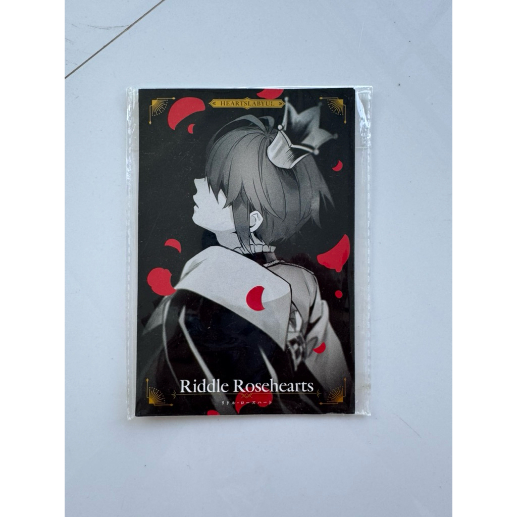 Postcard Riddle Twisted wonderland official
