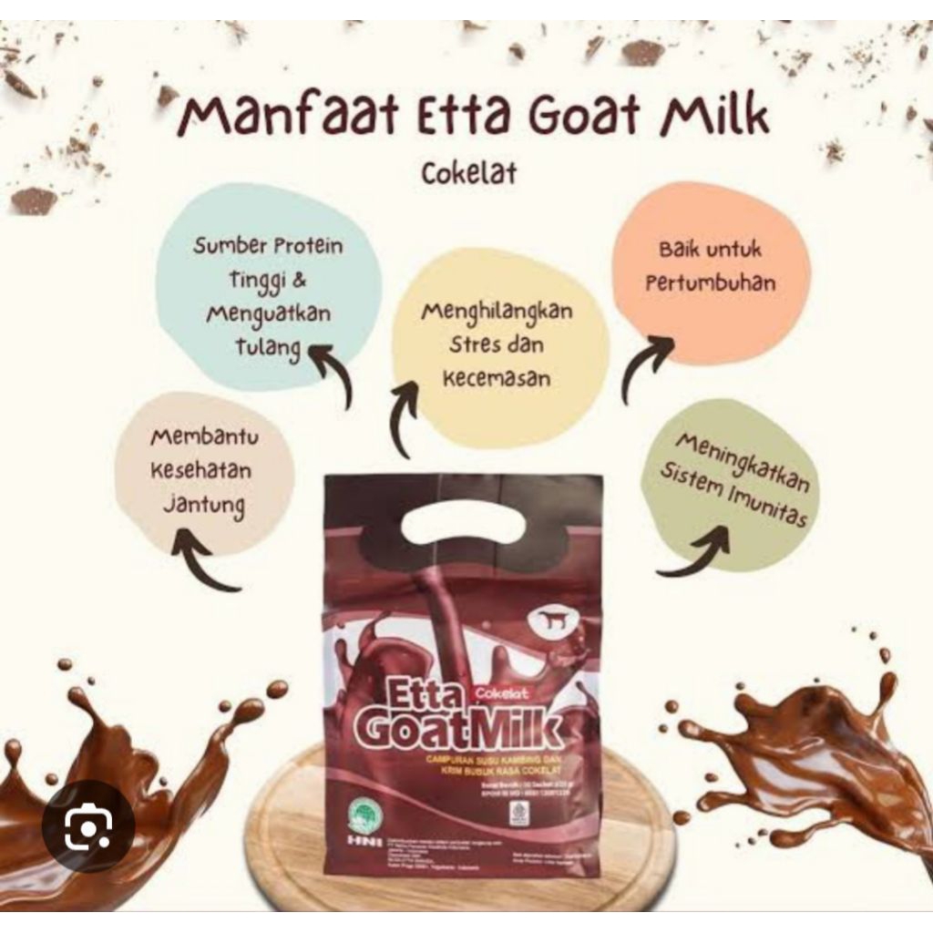 

TERLARIS ETTA GOAT MILK HNI HPAI HARGA TERJANGKAU KUALITAS PREMIUM EXP. 2027