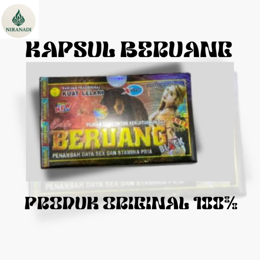 KAPSUL BERUANG MADU HITAM