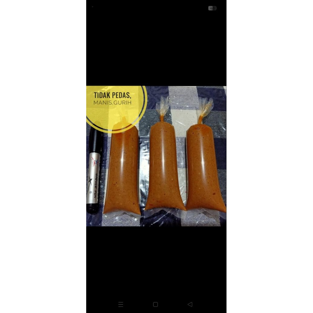 

bumbu kacang Siomay murni manis gurih