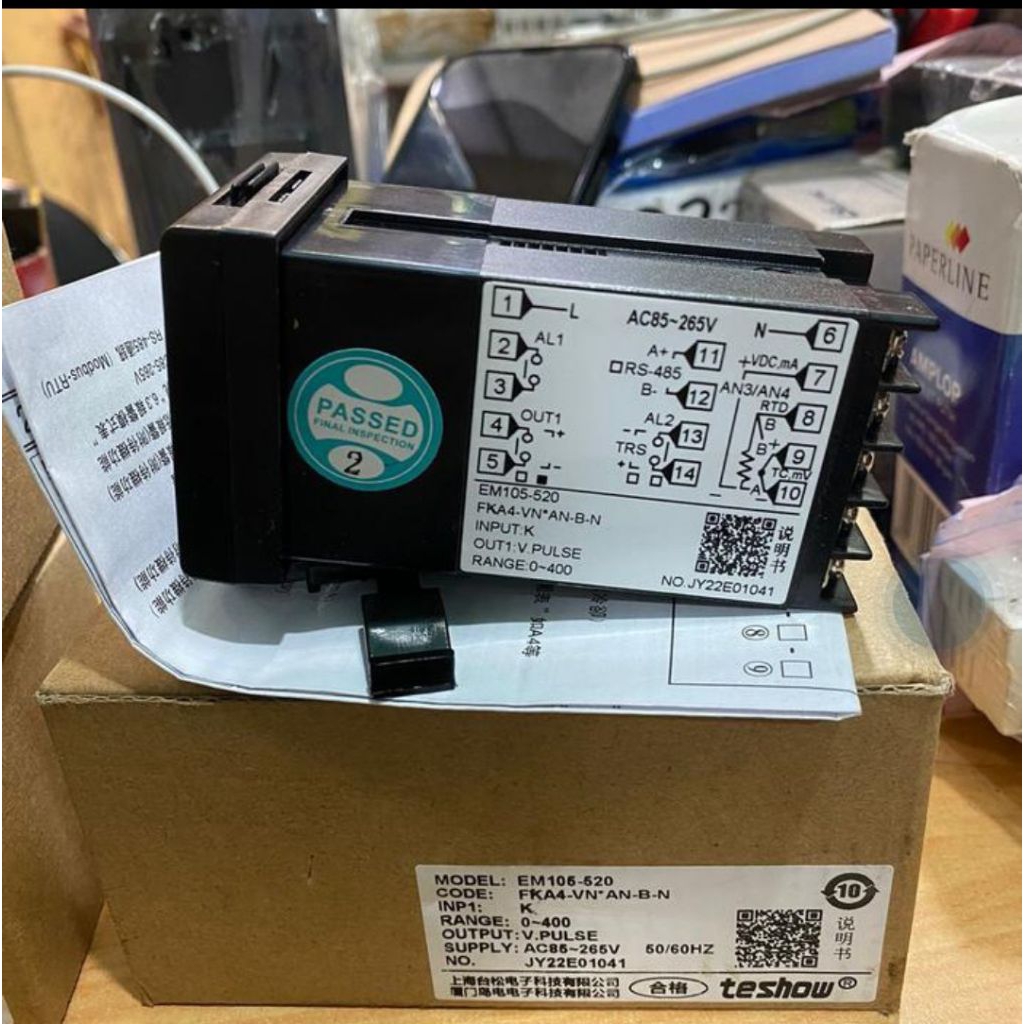 TESHOW EM105-520 TEMPERATURE CONTROLLER