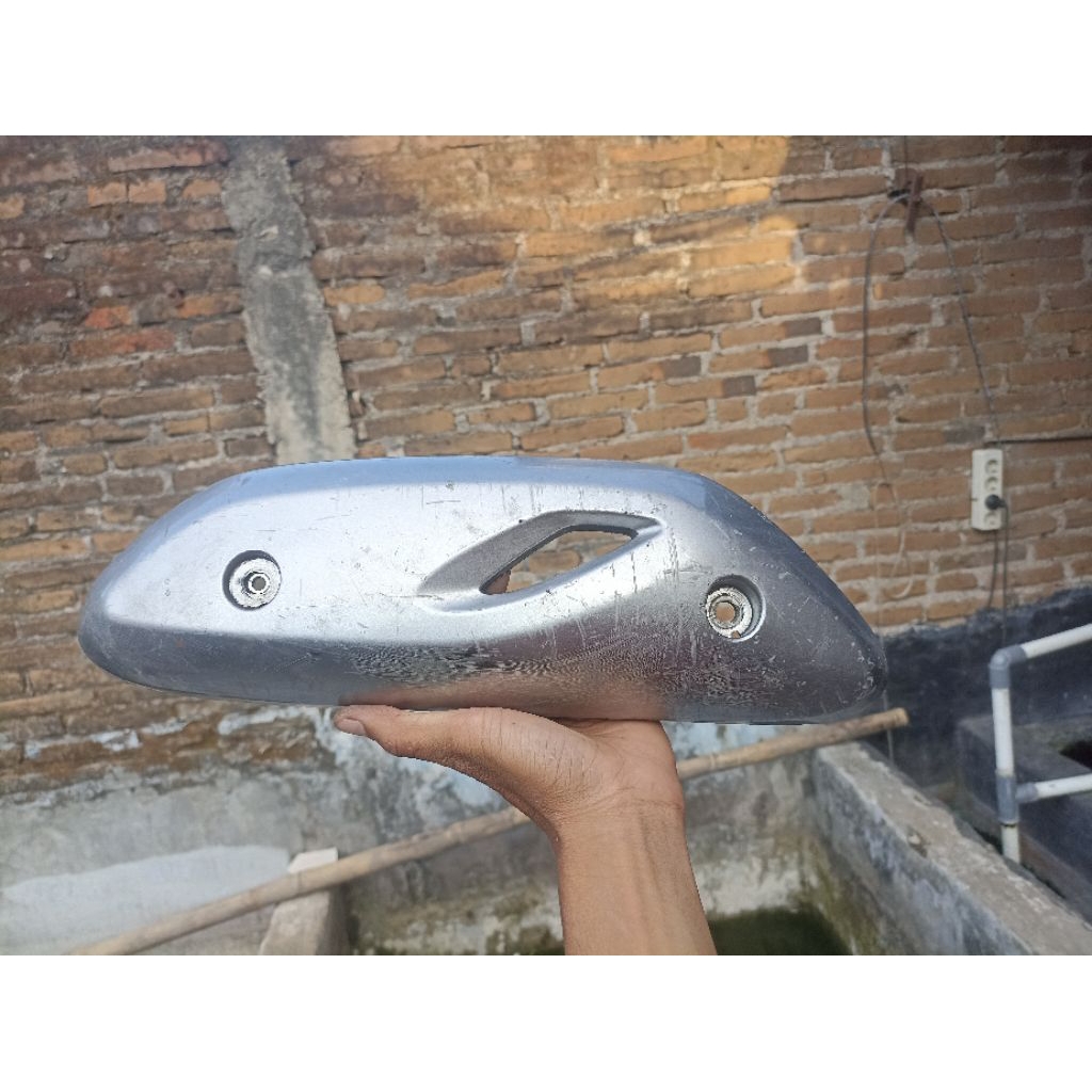 cover knalpot Scoopy 2020-2022 original second