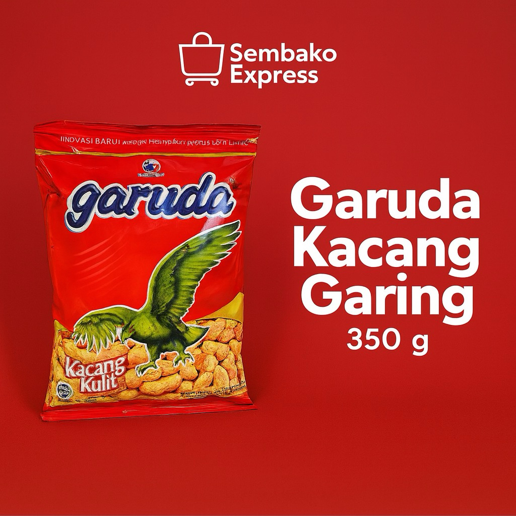 

Garuda Kacang Garing Kulit 350 g – Renyah, Gurih, Pilihan Favorit Keluarga