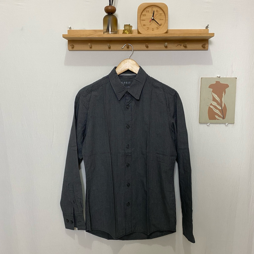 kemeja panjang pria ESPRIT original size S kondisi bagus