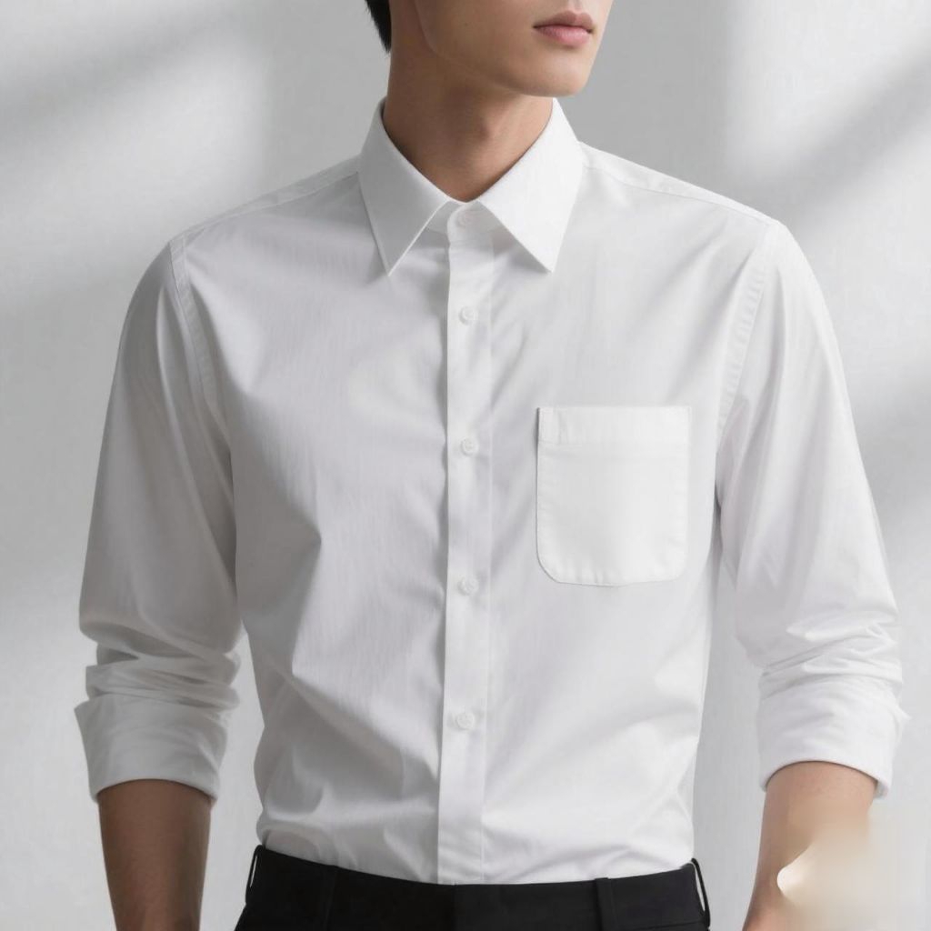 kemeja pria putih formal premium