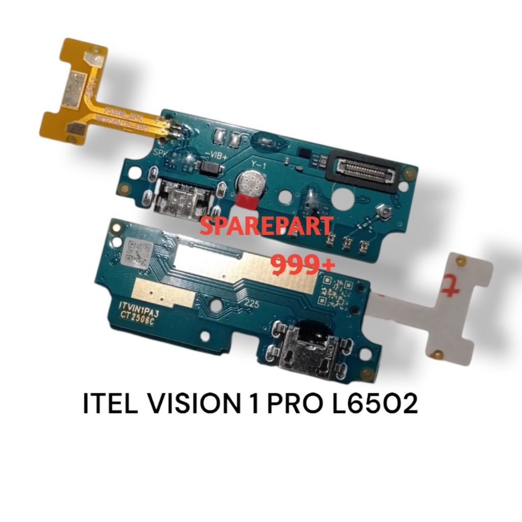 PAPAN CAS ITEL VISION 1 PRO L6502 PAPAN KONEKTOR CAS CON CHARGER ITEL VISION 1 PRO L6502 ORIGINAL + 