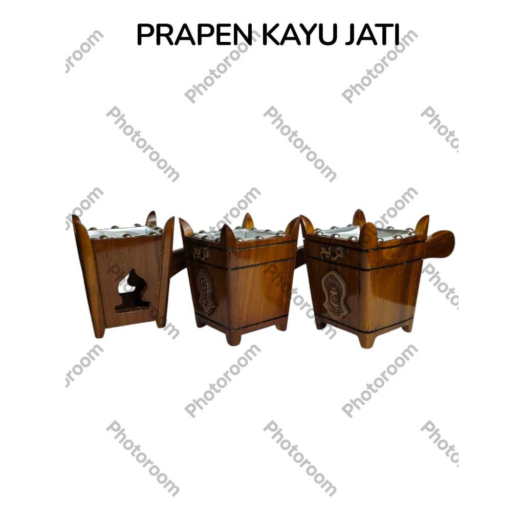Prapen Kayu Jati/Prapen Kayu Mabkhara/Prapen Tempat Bakar Bukhur
