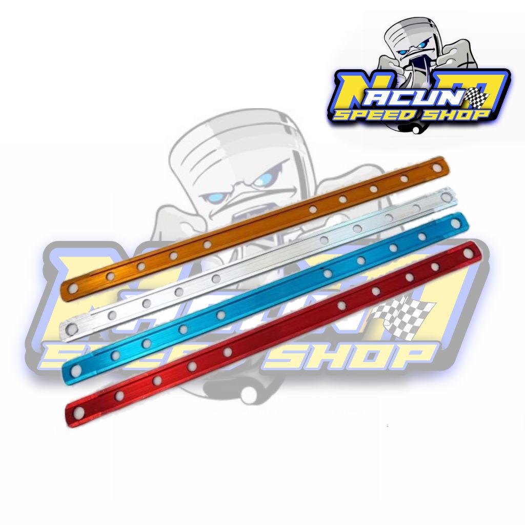 

panel rem warna/penggaris almini motor/penggaris alumunium kenalpot