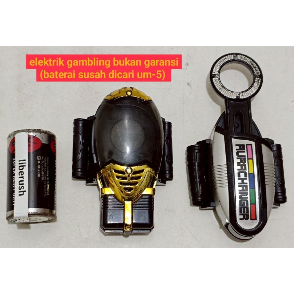 Untested Bandai dx dairanger aura changer aurachanger aura gather aura brace magna defender morpher 