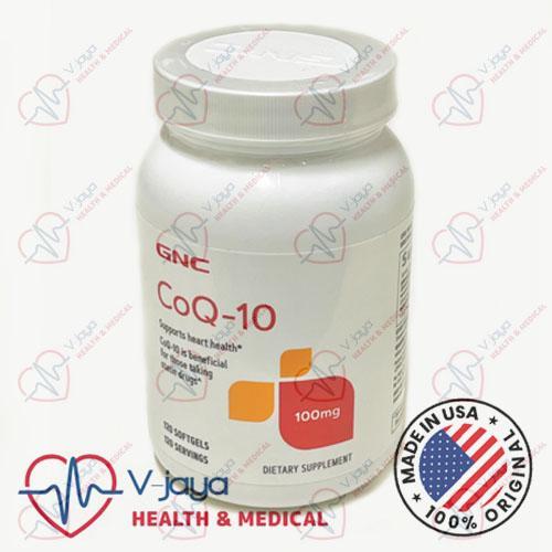 GNC CoQ-10 - 100 mg - 120 Softgels (120 Servings)