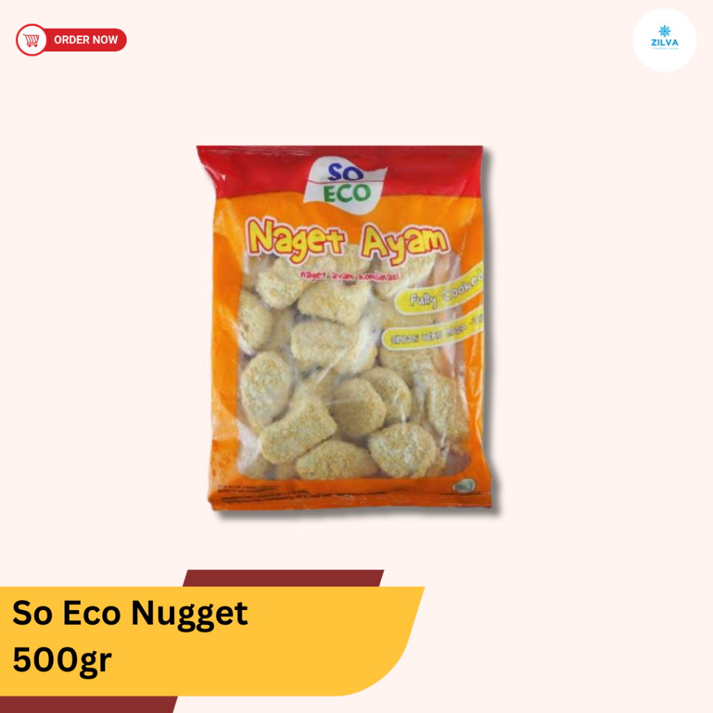 

SO ECO Chicken Nugget / Nugget So Eco 500 Gram
