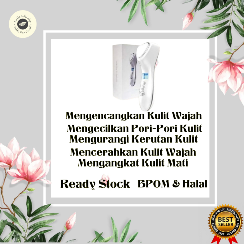Setrika Wajah Silviang Skin Care Generasi #3 KK Indonesia, Alat Pengencangan Kulit Wajah