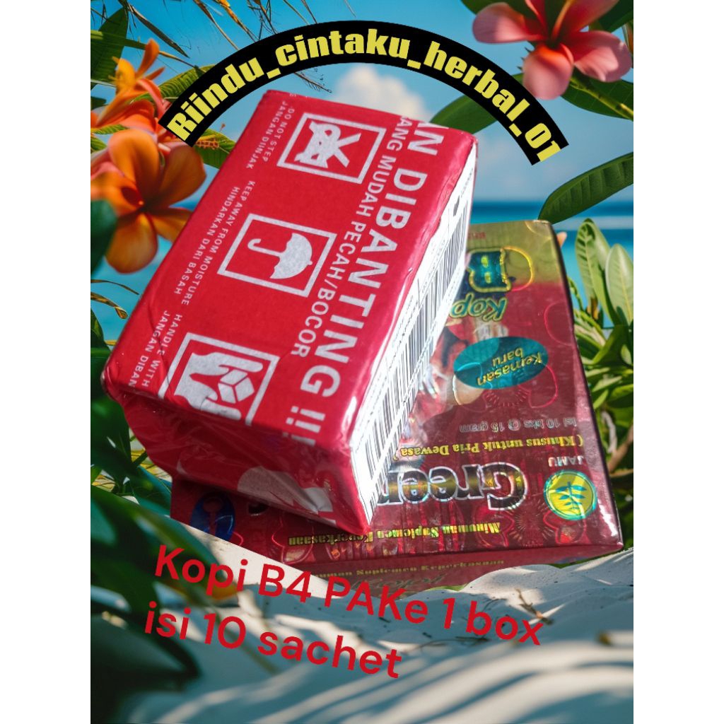 

Ready stok Kopi 3-in Kopi instan Pria dewasa 1 box isi 10 sachet