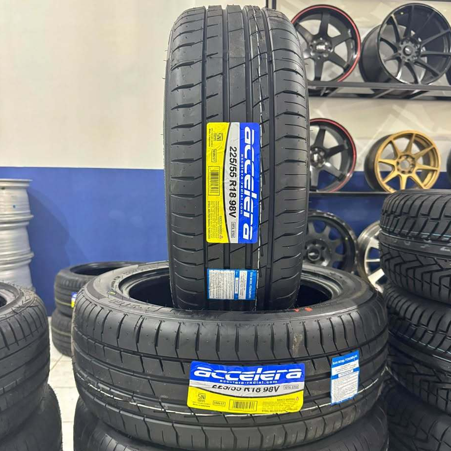 BAN MOBIL 225 55 R18 ACCELERA IOTS ST68 - BAN MOBIL 225/55 R18 TUBLLES