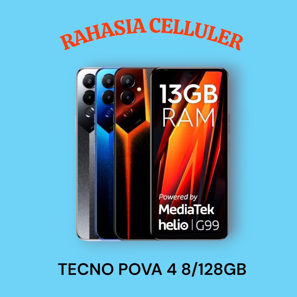 TECNO POVA 4 8/128GB NO REPACK ALL PAYMENT