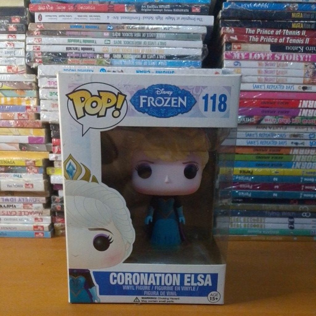 Funko Pop Coronation Elsa preloved original