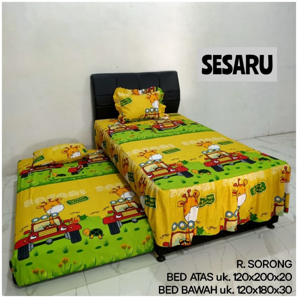 SPREI SORONG uk.120x200 | sprei 2in1 | sprei rumbai sorong | sprei sorong non rumbai | seprei sorong