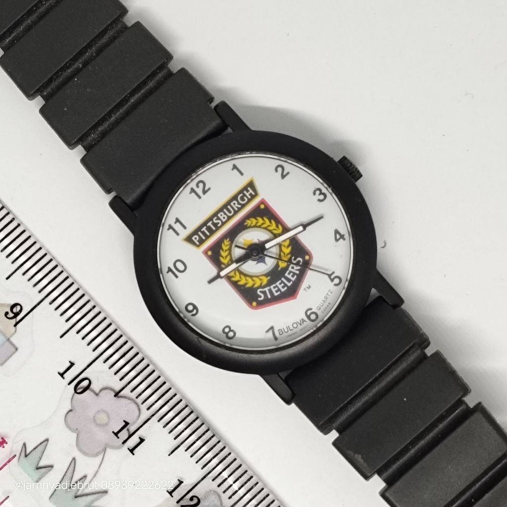 Jam Pittsburgh Steelers NFL by Bulova Bekas