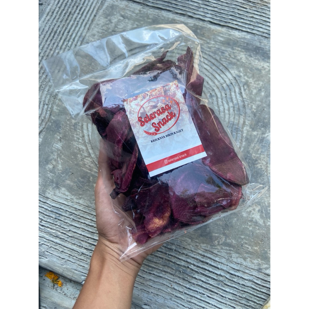 

KERIPIK UBI UNGU - KERIPIK UBI RENYAH - SELERASA SNACK