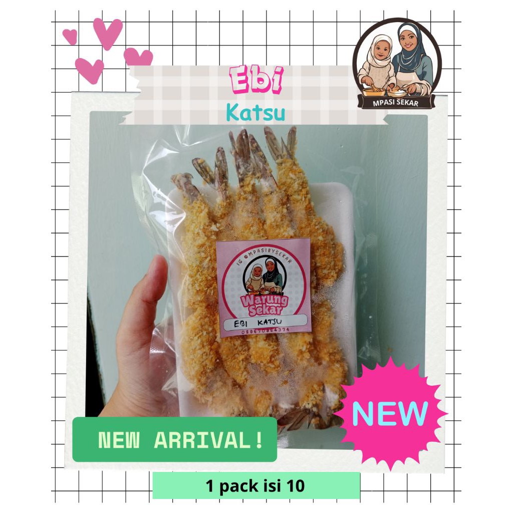 

PRE ORDER EBI KATSU UDANG PANIR SIAP GORENG