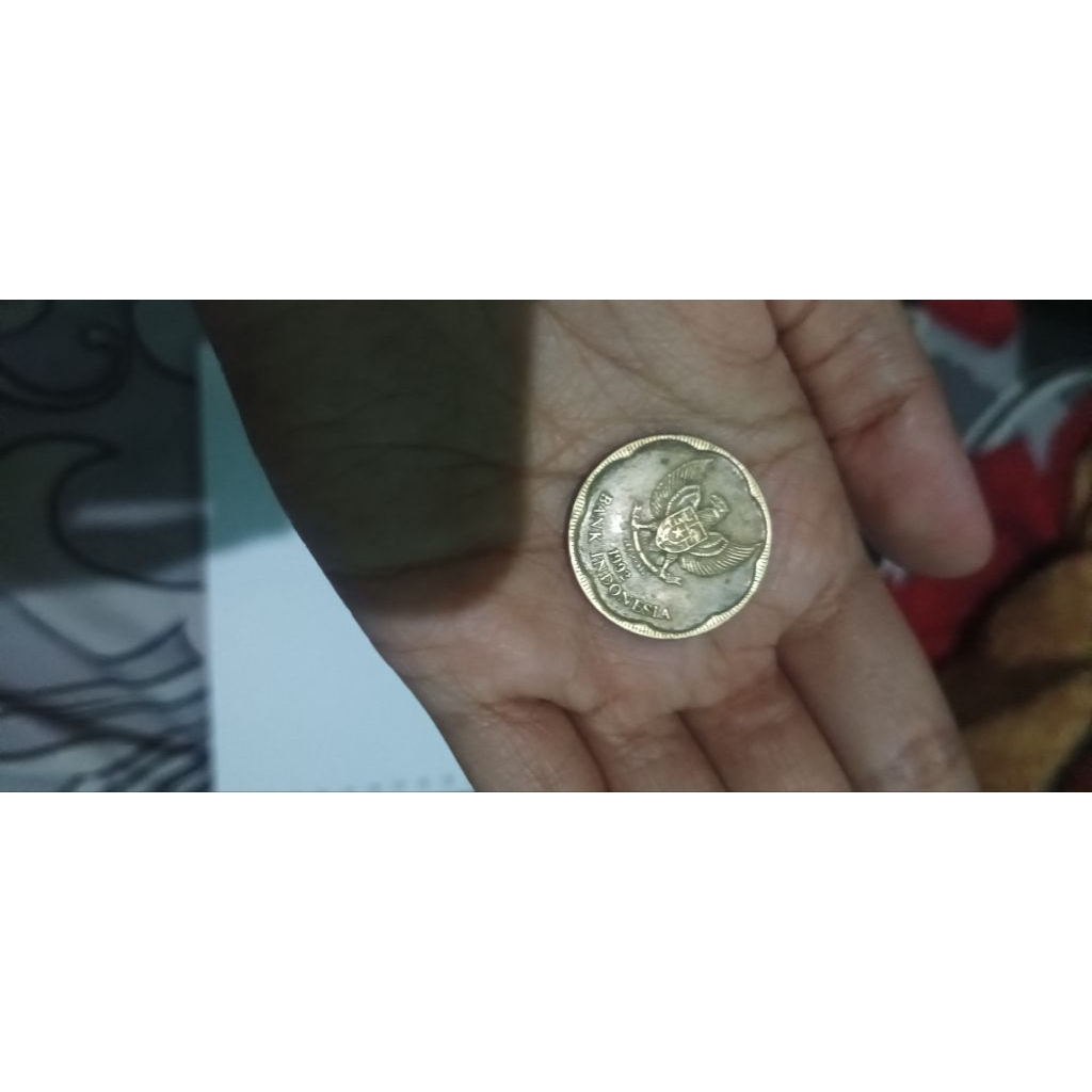 uang koin kuno 500 rupiah asli