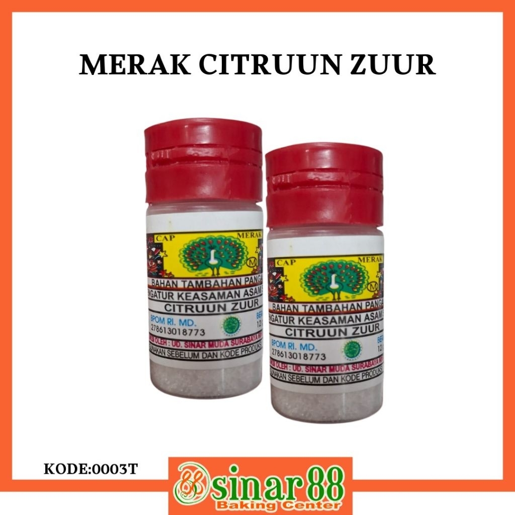 

MERAK CITRUUN ZUUR 12GR