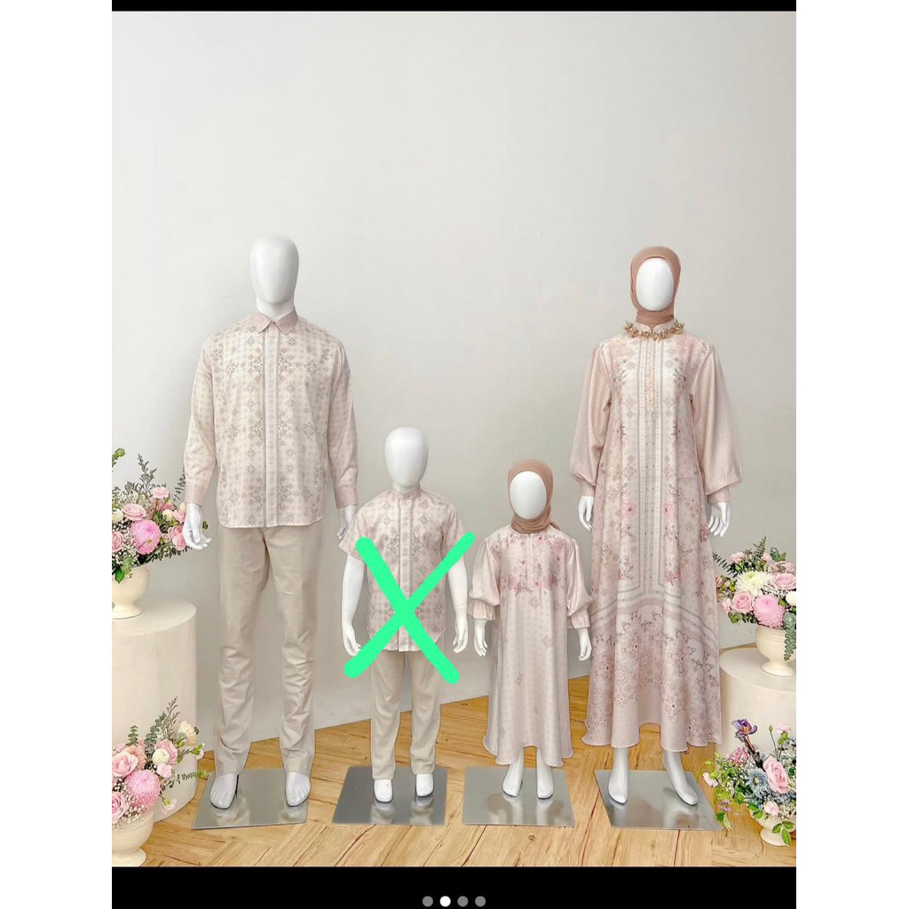 Baju Muslim Kienka Set Keluarga