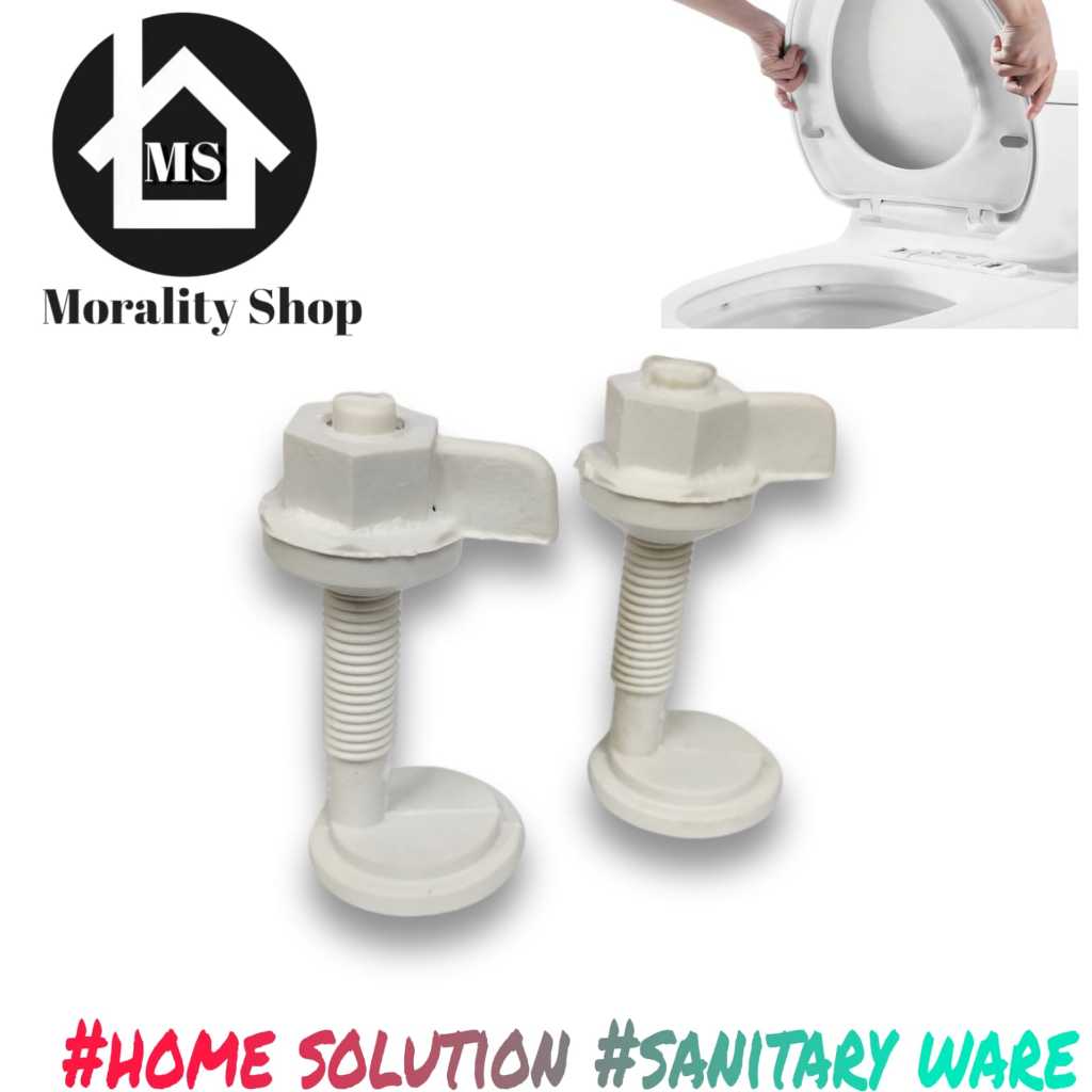 Baut Engsel Tutupan Kloset Duduk IN 94A - Sekrup INA Monoblok Tutup Dudukan Closet Toilet