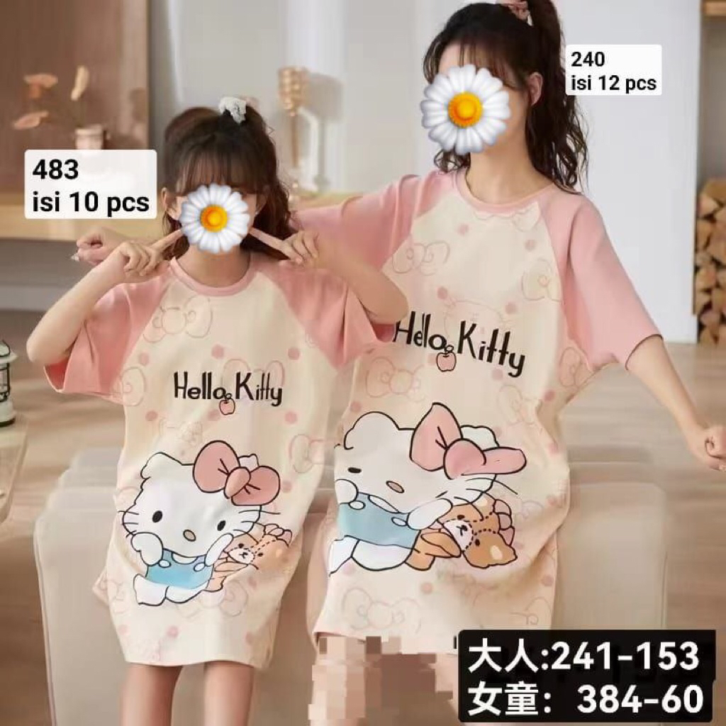 DASTER IMPORT 06/Daster Anak/Daster Import/Baju Tidur Anak/Piyama Anak/Daster couple/Baju Anak Perem