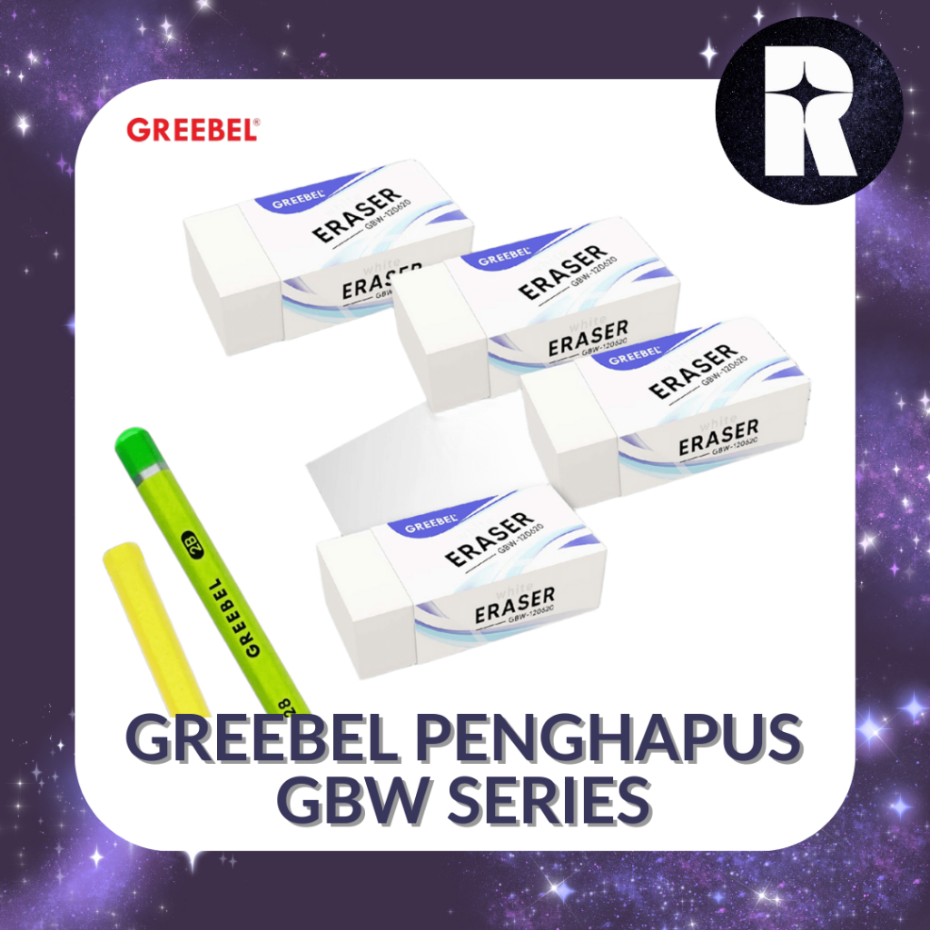 

GREEBEL ERASER / PENGHAPUS PENSIL GBW-120640/120630/120620