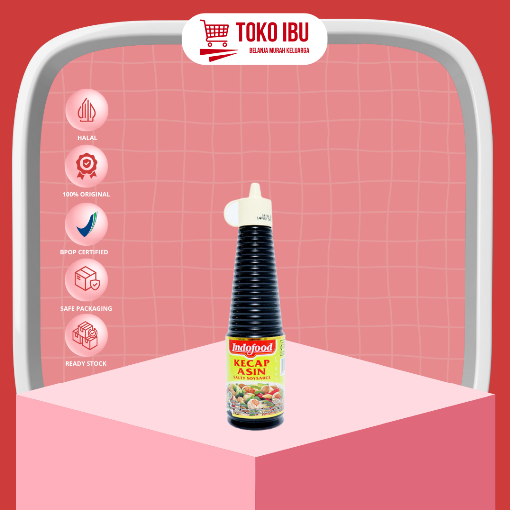 

Indofood Kecap Asin Spesial Botol 140 ml