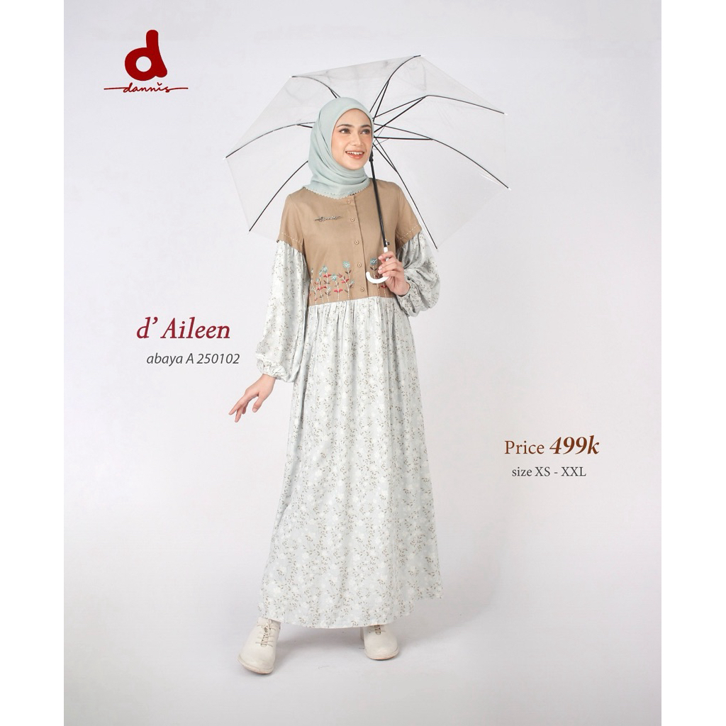 Dannis/A250102/d'Aileen/Dannis gamis/Abaya dannis/Dannis promo/Dannis sale